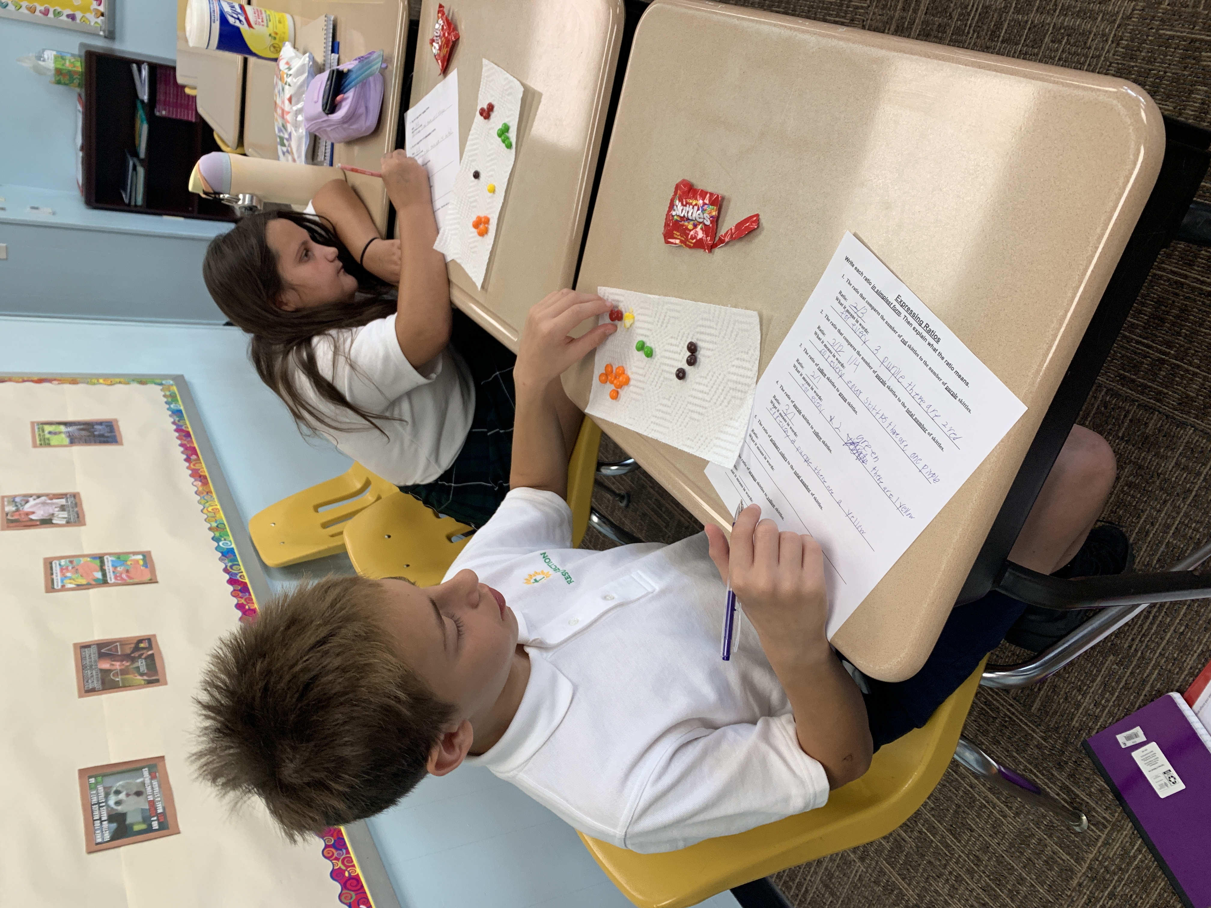 Math tutoring session